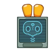 Rad Bunny telegram stickers