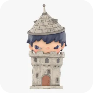 🔳 Hirono Pop Mart telegram sticker