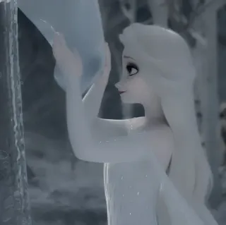 🌨 Elsa Frozen Elsa, Disney, La Reine des Neiges, glace, reine des neiges, personnage de dessin animé, animation telegram sticker