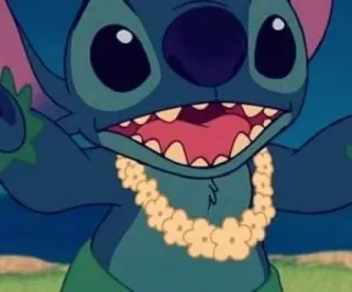 😍 Stitch Lilo & Stitch Стич, Лило и Стич, Дисней, Мультфильм, Персонаж, Инопланетянин, Милый telegram sticker