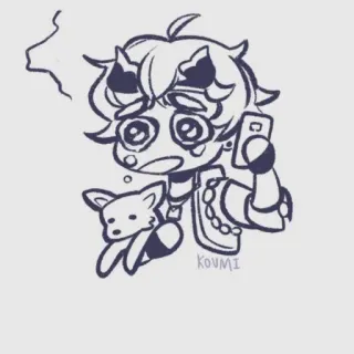 Thoma 、‌‌@Hikisaku telegram stickers