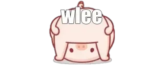 🌟 wlee babi, imut, binatang, kartun telegram sticker