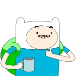 Adventure Time by @berhomoth telegram stickers