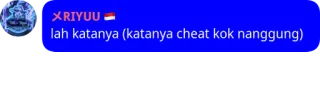 🤔 lah katanya (katanya cheat kok nanggung) telegram sticker