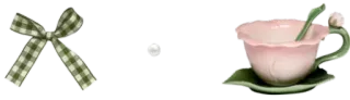 🤩 tazza da tè, fiocco, rosa, floreale, cucchiaio telegram sticker