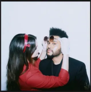 ❤️‍🩹 The Weeknd คนดัง, แว่นกันแดด, ภาพเหมือน, เพลง, นักร้อง telegram sticker
