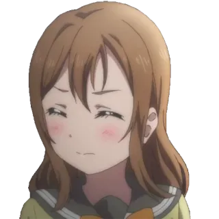 😨 anime girl, cute, sticker, cartoon, expression, character telegram sticker