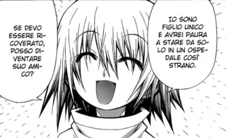 🤝 SE DEVO ESSERE RICOVERATO, POSSO DIVENTARE SUO AMICO? IO SONO FIGLIO UNICO E AVREI PAURA A STARE DA SOLO IN UN OSPEDALE COSI STRANO. Anime, Manga, Krankenhaus, Angst, Freundschaft telegram sticker