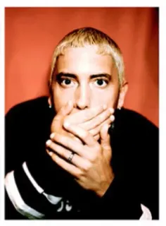 🙊 Eminem Eminem, 音乐家, 说唱歌手, 名人, 肖像 telegram sticker