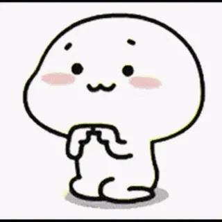 😂 Desenho animado, Fofo, Kawaii, Feliz, Adorável, Simples, Personagem whatsapp sticker