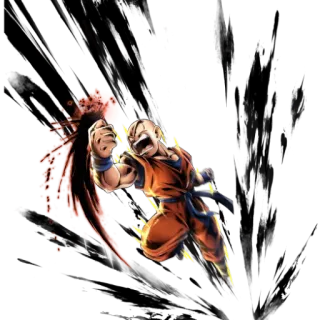 😆 Krillin Dragon Ball Anime, Kampf, Kampfsport, Charakter, Cartoon, Superheld telegram sticker