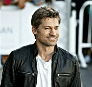 ◽ Nikolaj Coster-Waldau ator, homem, retrato, celebridade telegram sticker
