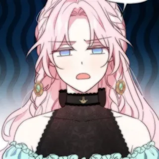 🍭 อนิเมะ, ผู้หญิง, ผมสีชมพู, การ์ตูน, เด็กผู้หญิง, การ์ตูน telegram sticker