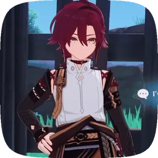 🤨 Shikanoin Heizou Genshin Impact I've アニメ, ゲーム, キャラクター, 原神, 鹿野院平蔵 telegram sticker