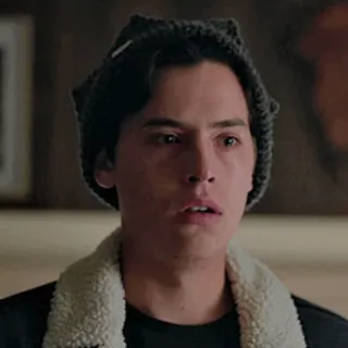 ☁ Jughead Jones Riverdale Jughead, Riverdale, Série de TV, Drama adolescente, Personagem, Retrato telegram sticker