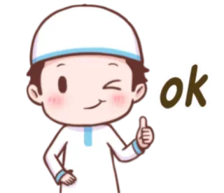 Little Adam @bistic telegram stickers