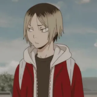 ❤️ Kenma Kozume Haikyuu!! Anime, Haikyuu, Kenma, Kozume, Personaggio, Sticker telegram sticker