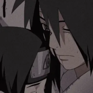 🕷 Itachi Naruto anime, sad, uchiha, sharingan, mangekyo telegram sticker