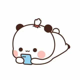 panda gemoyy @famochiee whatsapp stickers