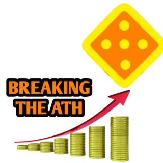 👌 BREAKING THE ATH финансы, инвестиции, рост, деньги, монеты telegram sticker