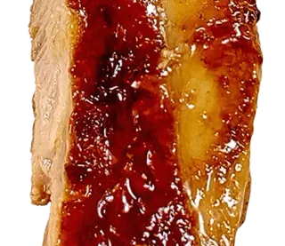 ⚪️ côtes, viande, nourriture, barbecue, grillé, bbq, porc, sauce whatsapp sticker