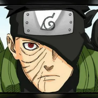 ⚫️ Obito Uchiha Naruto Anime, Manga, Ninja, Uchiha, Sharingan telegram sticker