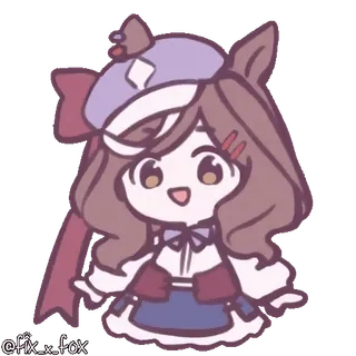 😍 Rice Shower Uma Musume Pretty Derby telegram sticker