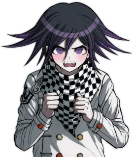 🥴 Kokichi Oma Danganronpa Anime, Bravo, Kokichi, Oma, Danganronpa, Personagem telegram sticker