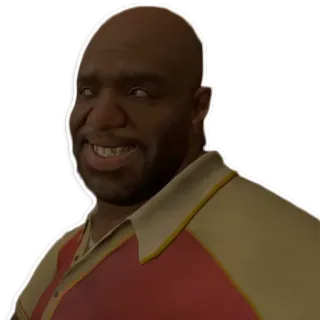 😄 Coach Left 4 Dead 코치, Left 4 Dead, 비디오 게임, 캐릭터, 좀비 게임, 슈팅 게임 telegram sticker