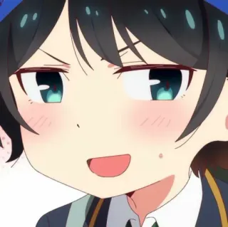 🍧 Ruka Sarashina Rent-A-Girlfriend อนิเมะ, การ์ตูน, ยิ้ม, ผู้หญิง, น่ารัก telegram sticker