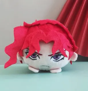 🥟 Noriaki Kakyoin JoJo's Bizarre Adventure Plüsch, Anime, Manga, Jojos bizarre Abenteuer, Kakyoin, Noriaki Kakyoin telegram sticker