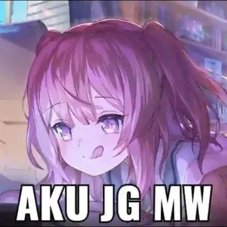 ☝️ AKU JG MW telegram sticker