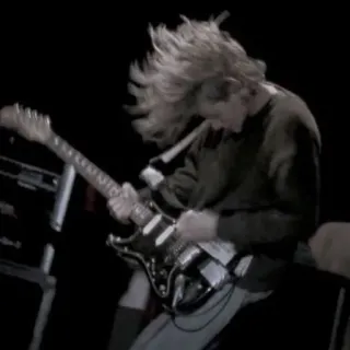 🎸 Kurt Cobain guitarra, música, rock, concerto, músico, performance, nirvana telegram sticker