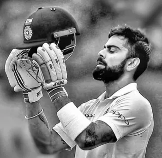 ❤️ Virat Kohli cricket, Indian cricketer, sports, Virat Kohli telegram sticker