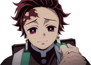 😑 Tanjiro Kamado Demon Slayer Anime, Demon Slayer, Tanjiro, Manga telegram sticker