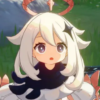💫 Paimon Genshin Impact Anime, Videospiel, Paimon, Genshin Impact, süß, kawaii whatsapp sticker