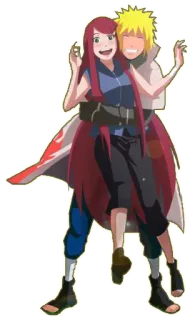 👫 Naruto anime, couple, family, character, art whatsapp sticker