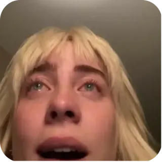 😭 Billie Eilish telegram sticker