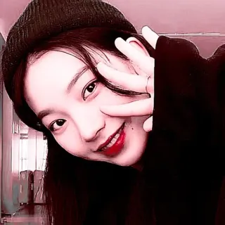 🔮 女性, 人物, 女の子, ポートレート, 自撮り, 帽子, ニット帽 whatsapp sticker