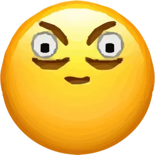 😠 emoji, wütend, frustriert, Gesichtsausdruck, Gesicht whatsapp sticker