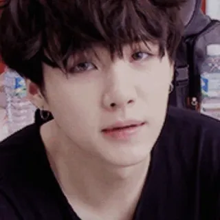 🍪 Suga kpop, suga, min yoongi, bts, idol whatsapp sticker