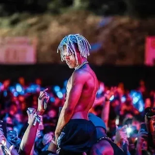 😐 XXXTentacion XXXTentacion, musique, rappeur, concert, artiste telegram sticker