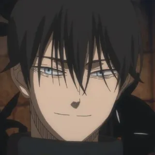 🖤 Yami Sukehiro Black Clover anime, black clover, yami sukehiro, manga, character telegram sticker