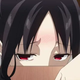 😔 Kaguya Shinomiya Kaguya-sama: Love Is War Аниме, Манга, Мультфильм, Девушка, Каваи, Кагуя-сама: любовь как война, Кагуя Синомия telegram sticker