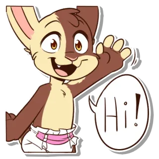 Little Conny telegram stickers