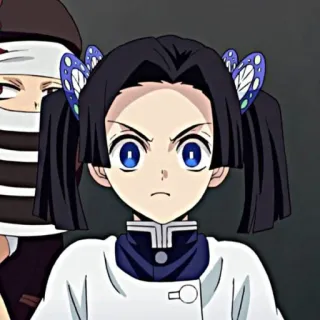 😐 Kanao Tsuyuri Demon Slayer Anime, Demon Slayer, Kanao Tsuyuri, Personage, Manga telegram sticker