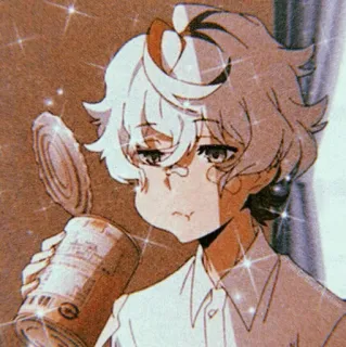"Anime by @idkNidc telegram stickers