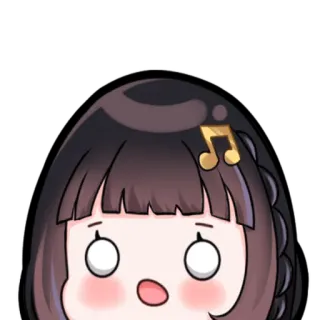 😳 Hoshimachi Suisei Hololive telegram sticker