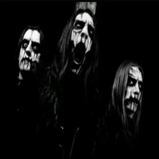 🤘 Black metal, Música, Banda, Corpsepaint telegram sticker
