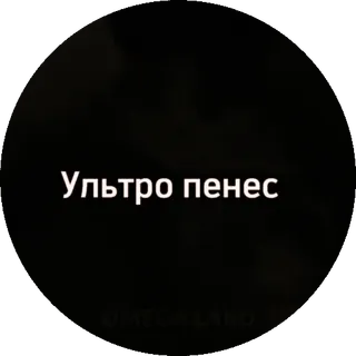 🌟 Ультро пенес beleidigend, text, russisch, slang telegram sticker